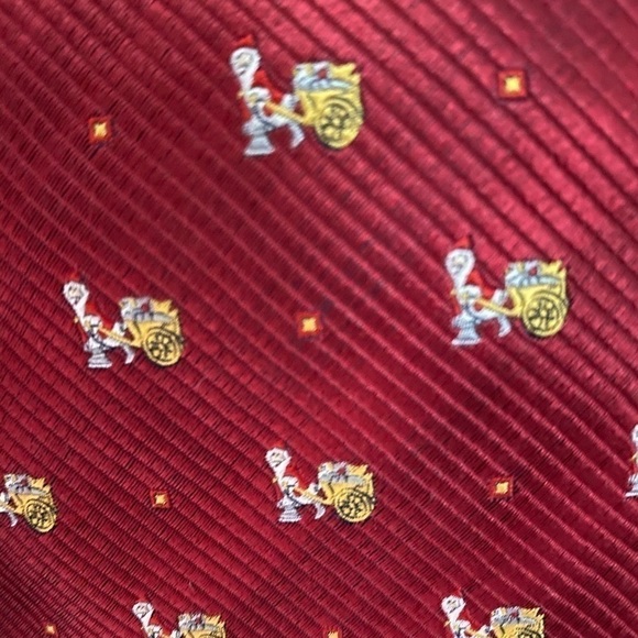 BOCARA handmade 100% silk tie Gift for firefighter NWT
C - Picture 5 of 7